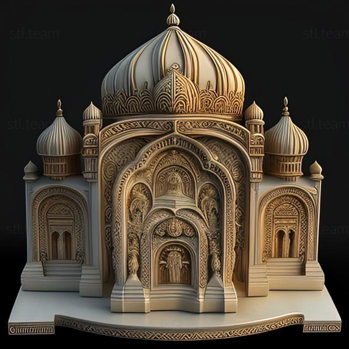 3D модель Бангла Сахиб (STL)